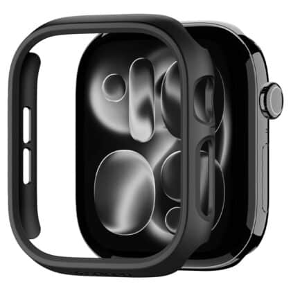 Μαύρη θήκη Spigen Thin Fit ACS11880 για Apple Watch 42mm από σκληρό πλαστικό PC