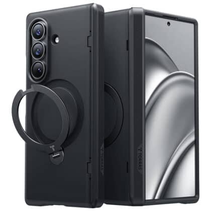 Torras Ostand Q3 Spin - θήκη για Samsung Galaxy Z Fold8 Ultra - Μαύρο