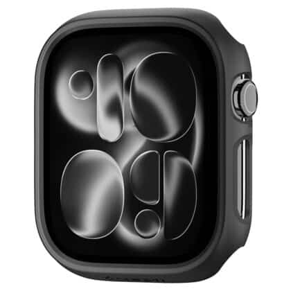 Μαύρη θήκη Spigen Thin Fit ACS11880 για Apple Watch 42mm από σκληρό πλαστικό PC