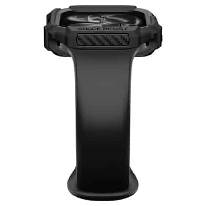 Μαύρη ματ θήκη Spigen Rugged Armor για Apple Watch 46mm