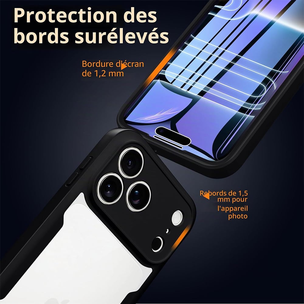 Techsuit - ColorVerse 360 Series + Προστατευτικό Οθόνης - iPhone 18 Pro / iPhone 17 Pro - Μαύρο - Image 4