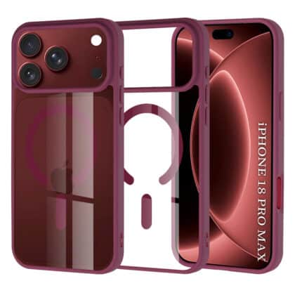 Techsuit MagSafe Pro - θήκη για Apple iPhone 18 Pro Max / 17 Pro Max - Κόκκινο