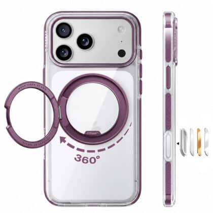 Torras Ostand O3 Light - θήκη για Apple iPhone 18 Pro / 17 Pro - Μωβ