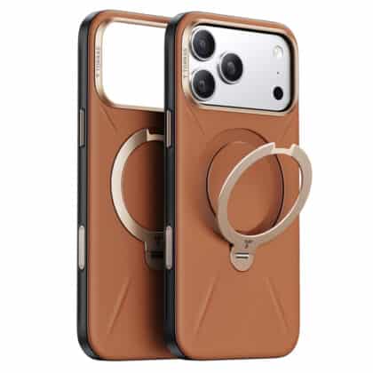 Torras QPRO Leather Series - θήκη για Apple iPhone 18 Pro Max / 17 Pro Max - Καφέ
