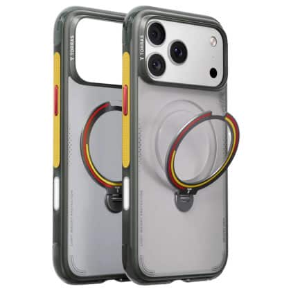 Torras Ostand Q3 Air Football - θήκη για Apple iPhone 17 Pro / 18 Pro - Γκρι