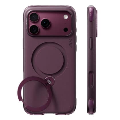 Torras Ostand Q3 Air Essential - θήκη για Apple iPhone 18 Pro Max / 17 Pro Max - Μωβ