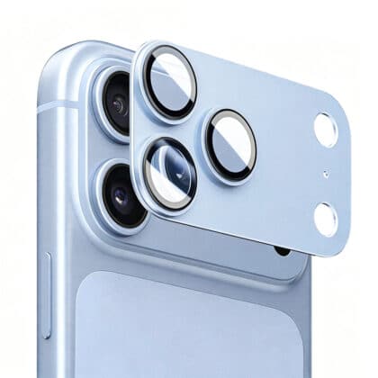 Lito Crown Halo AR + AF Κάλυμμα Φακού Κάμερας για iPhone 18 Pro, Ανοιχτό Μπλε