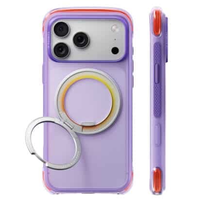 Torras O3 Air Core - θήκη για Apple iPhone 18 Pro Max / 17 Pro Max - Μωβ