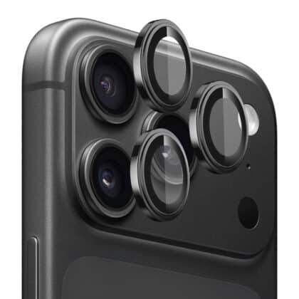 Μαύρο προστατευτικό γυαλί κάμερας Lito S+ για iPhone 18 Pro και iPhone 18 Pro Max