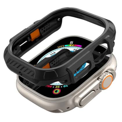 Spigen Lock Fit (ACS06208) Θήκη Apple Watch Ultra 4 / 3 / 2 / 1 (49mm), Μαύρο