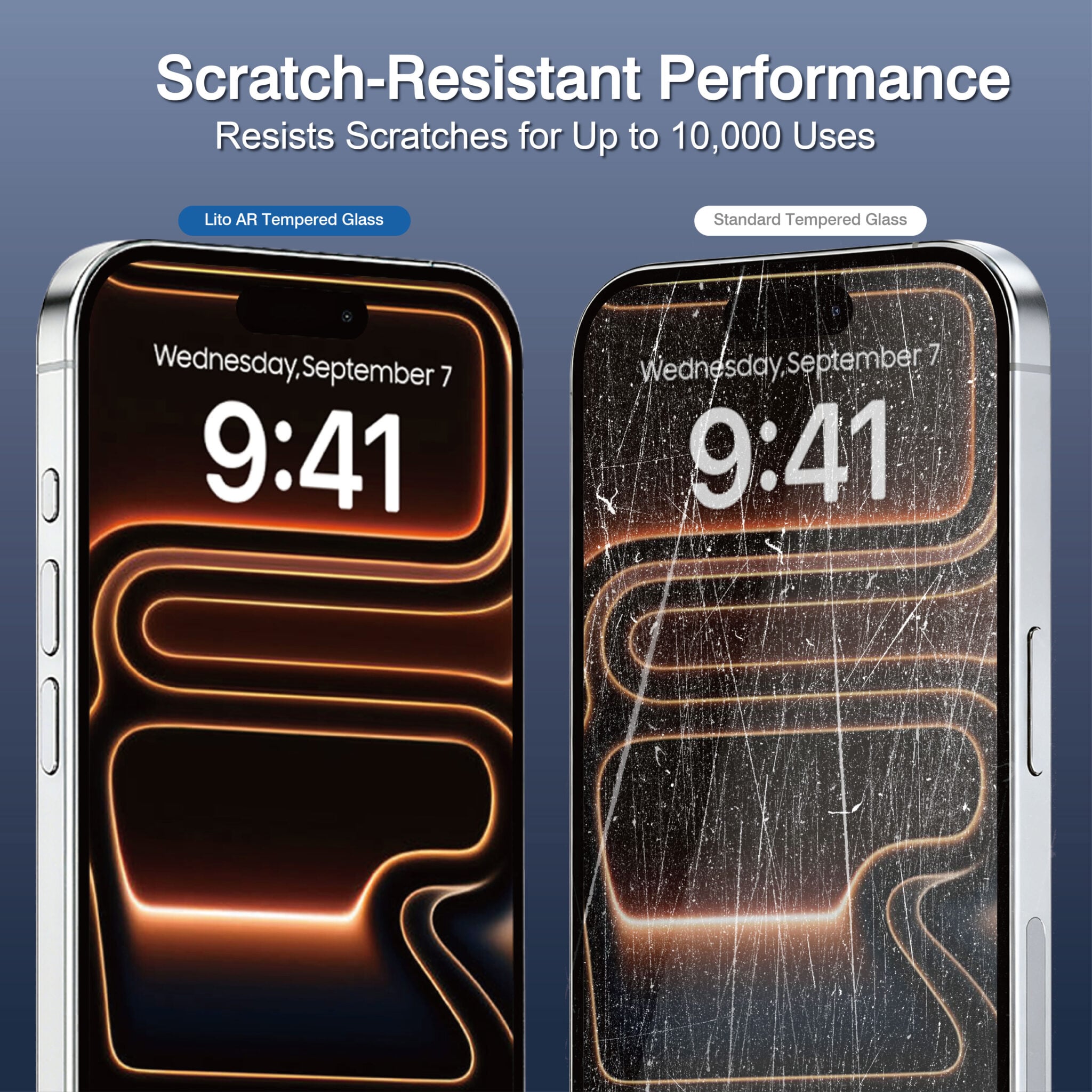 Lito AR SE Tempered Glass iPhone 18 Pro / iPhone 17 Pro Μαύρο - Image 5