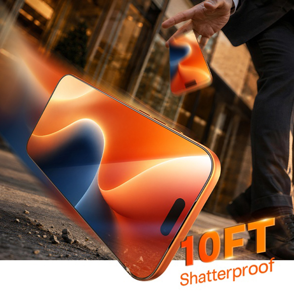 Torras Προστατευτικό Οθόνης HD για iPhone 18 Pro / iPhone 17 Pro, Διάφανο - Image 2
