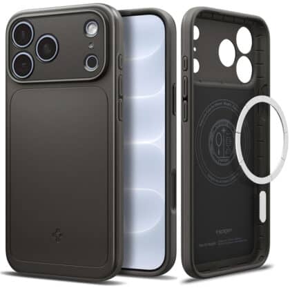 Γκρι θήκη Spigen Thin Fit από TPU για iPhone 17 Pro Max και iPhone 18 Pro Max