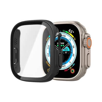 Μαύρη θήκη Spigen Thin Fit 360 για Apple Watch Ultra 49 mm
