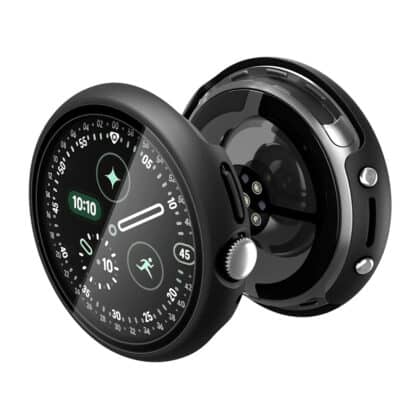 Spigen Thin Fit 360 (ACS11746) Θήκη για Google Pixel Watch 4/5 45mm, Μαύρη