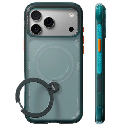Torras Ostand Q3 Air Series - θήκη για Apple iPhone 18 Pro Max / 17 Pro Max - Πολύχρωμο