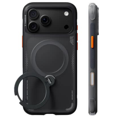 Torras Ostand Q3 Air Series - θήκη για Apple iPhone 18 Pro Max / 17 Pro Max - Μαύρο