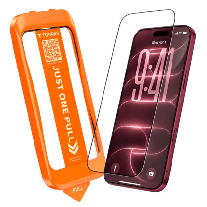 Torras HD Shield Μεμβράνη Οθόνης για iPhone 18 Pro / iPhone 17 Pro, Διάφανο