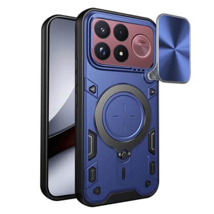 Techsuit CamGuard Pro - θήκη για Xiaomi Poco F9 Ultra - Μπλε