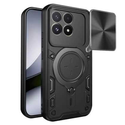Techsuit CamGuard Pro - θήκη για Xiaomi Poco F9 Pro - Μαύρο