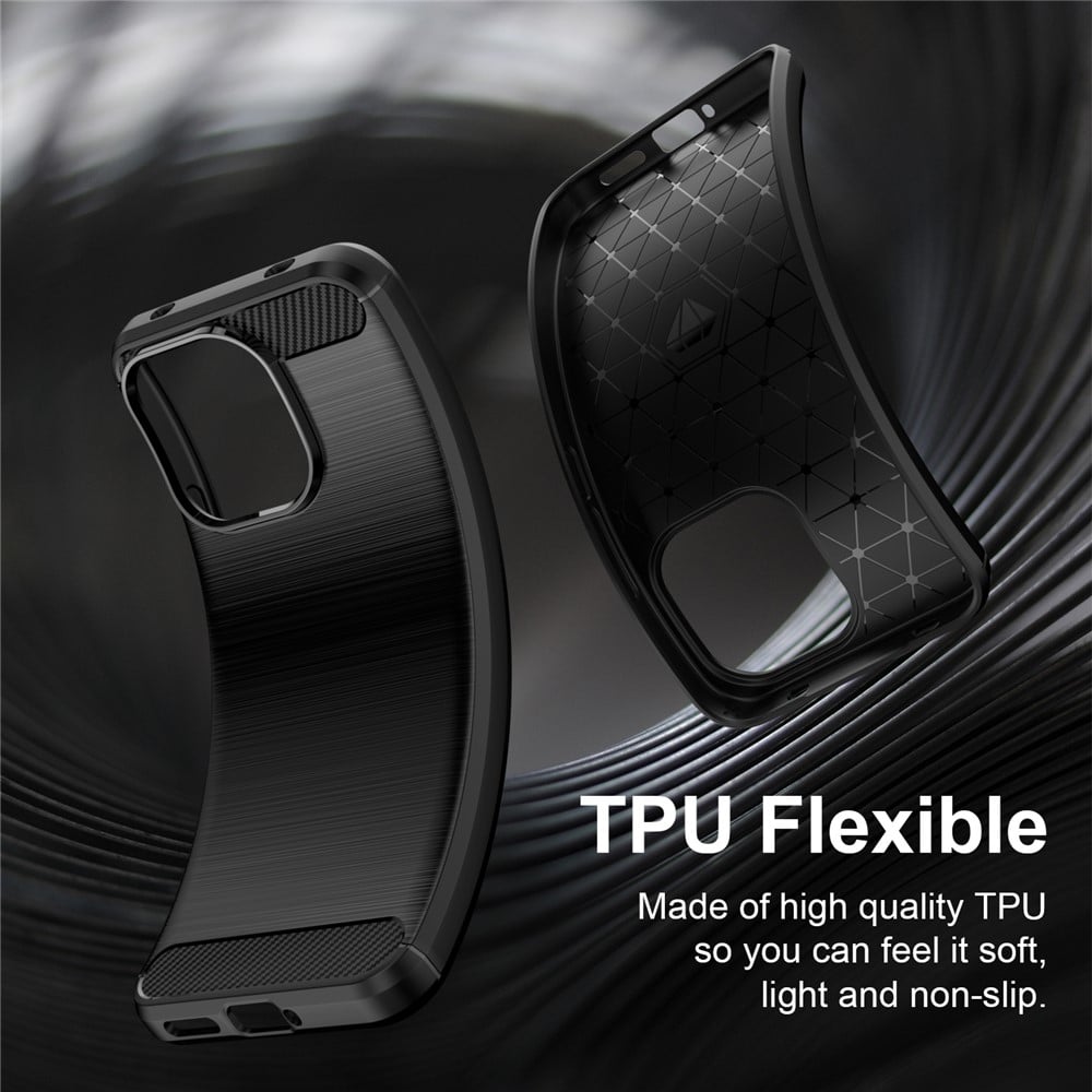 Techsuit - Carbon Silicone - Xiaomi Redmi Note 17 Pro 5G - Μαύρο - Image 3