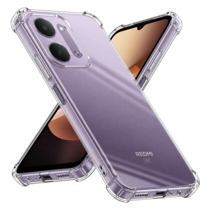 Techsuit Shockproof Clear Silicone - θήκη για Xiaomi Redmi 17C - Διάφανο