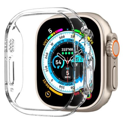 Spigen Thin Fit (ACS05917) Θήκη Apple Watch Ultra 4 / 3 / 2 / 1 (49mm), Διαφανής