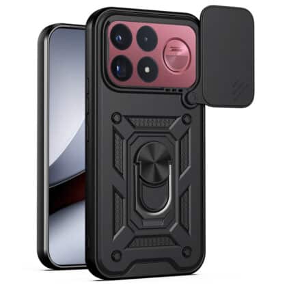Μαύρη θήκη Techsuit CamShield για Xiaomi Poco F9 Ultra