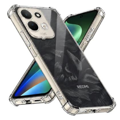 Techsuit Shockproof Clear Silicone - θήκη για Xiaomi Redmi 17 4G - Διάφανο