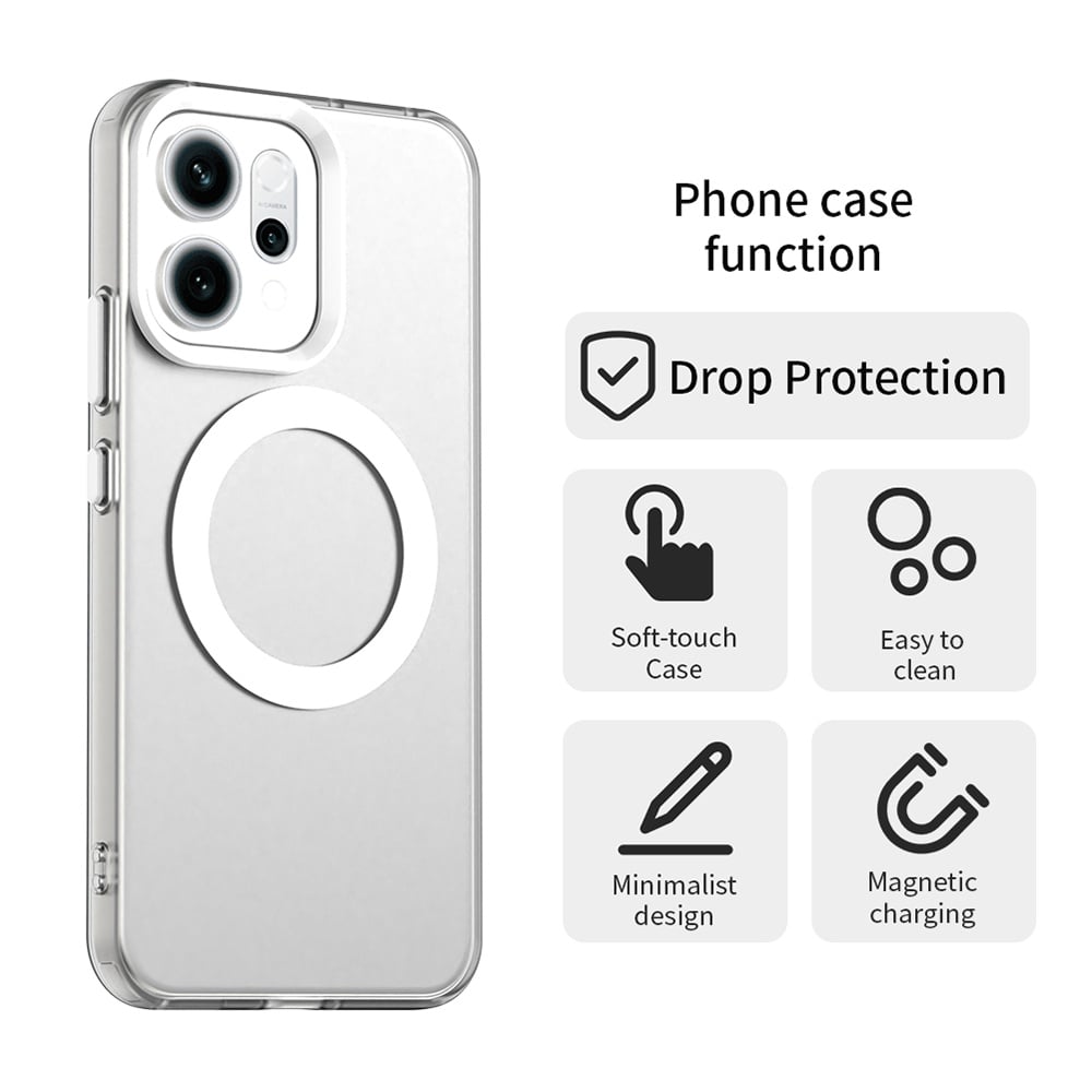 Techsuit CandyCase MagSafe Oppo Reno16 F / Reno16 FS Λευκό - Image 2