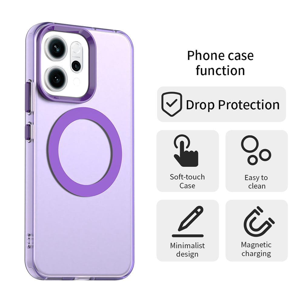Techsuit CandyCase MagSafe Oppo Reno16 F / Reno16 FS Μωβ - Image 2