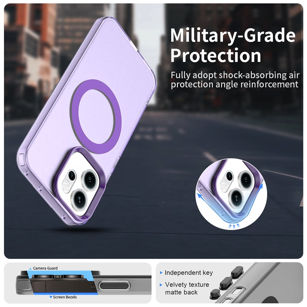 Techsuit CandyCase MagSafe Oppo Reno16 F / Reno16 FS Μωβ - Image 4