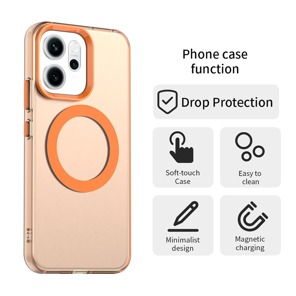 Techsuit CandyCase MagSafe Oppo Reno16 F / Reno16 FS Πορτοκαλί - Image 2