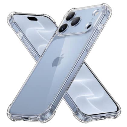 Techsuit Shockproof Clear Silicone - θήκη για Apple iPhone 18 Pro / 17 Pro - Διάφανο