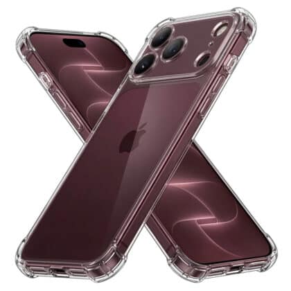 Techsuit Shockproof Clear Silicone - θήκη για Apple iPhone 18 Pro Max / 17 Pro Max - Διάφανο