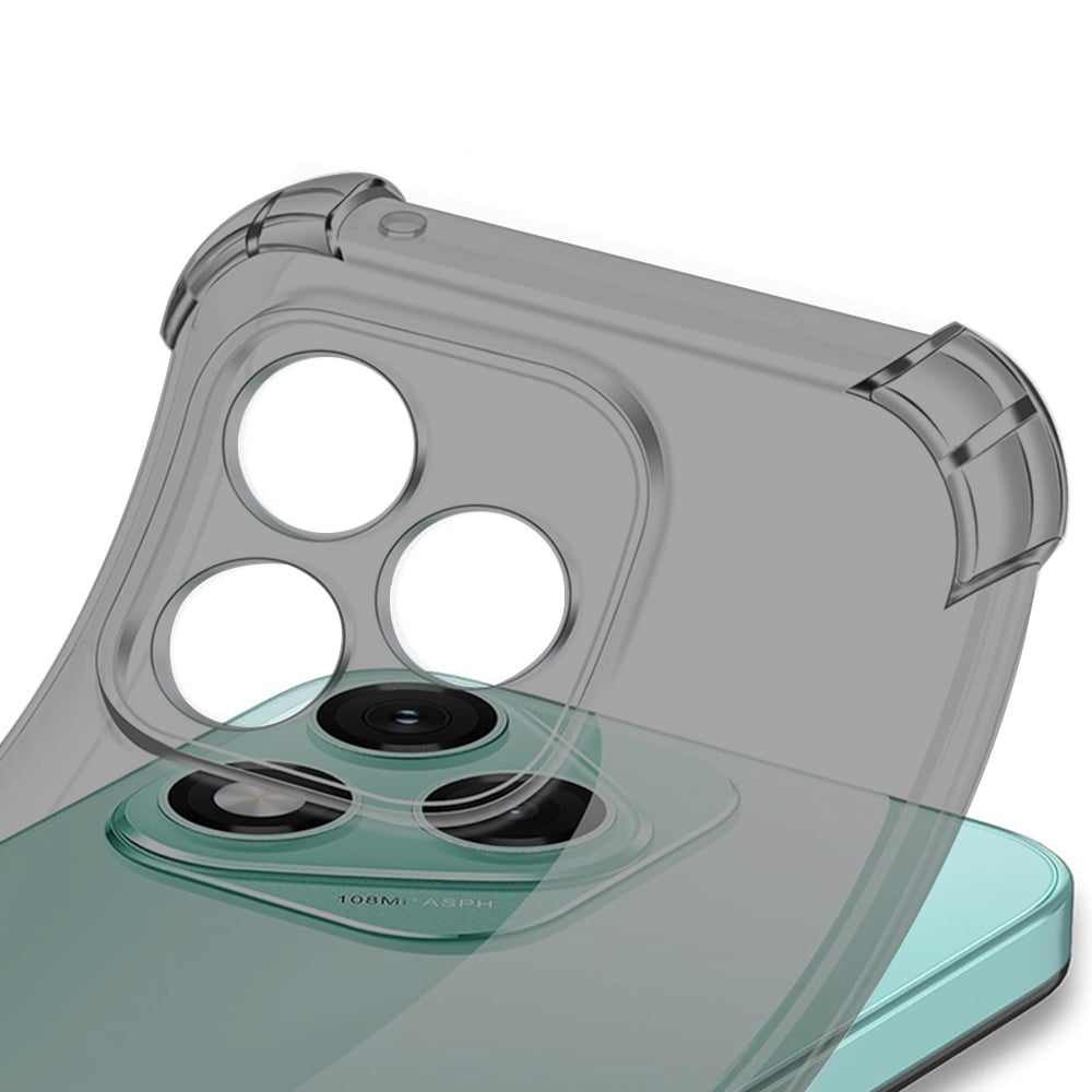 Techsuit - Διαφανής Αντικραδασμική Σιλικόνη - iPhone 18 Pro Max / iPhone 17 Pro Max - Smoke Black - Image 5