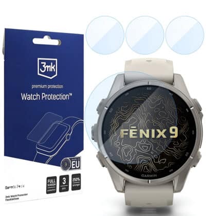 3MK FlexibleGlass Watch υβριδικό γυαλί για Garmin Fenix 9 43mm
