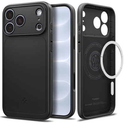 Μαύρη θήκη Spigen Thin Fit με MagSafe για Apple iPhone 18 Pro και 17 Pro