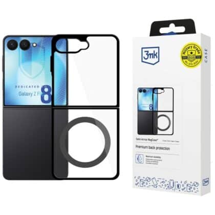 3MK Satin Armor MagCase - θήκη για Samsung Galaxy Z Flip8 - Διάφανο