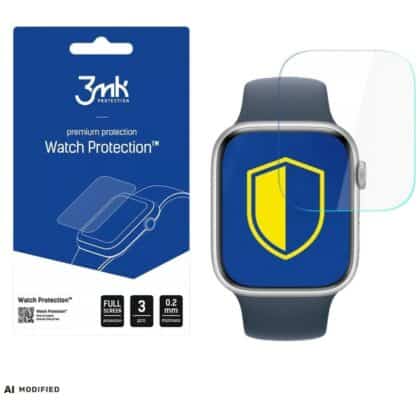 3MK ARC Watch Fullscreen προστατευτική μεμβράνη για Apple Watch 9 45mm