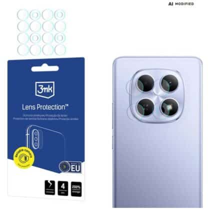 3MK Lens Protection Προστασία Φακού Κάμερας για Redmi Note 15 4G/5G, 4 Τεμ.
