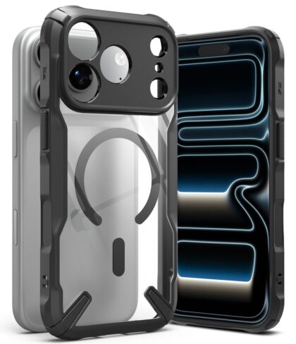 Ringke Fusion X - θήκη για Apple iPhone 17 Pro / 18 Pro - Μαύρο