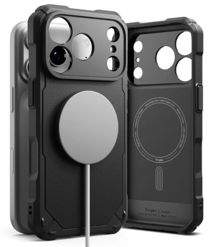 Ringke Rugged Gear Magnetic MagSafe - θήκη για Apple iPhone 17 Pro Max / 18 Pro Max - Μαύρο