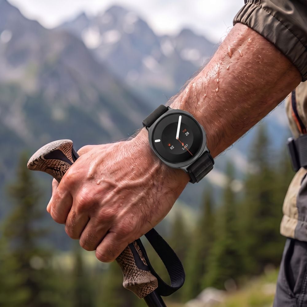 Tech-Protect Nylon Pro Samsung Galaxy Watch 8 / 9 / Classic (40 / 44 / 46 mm) Μαύρο - Image 4
