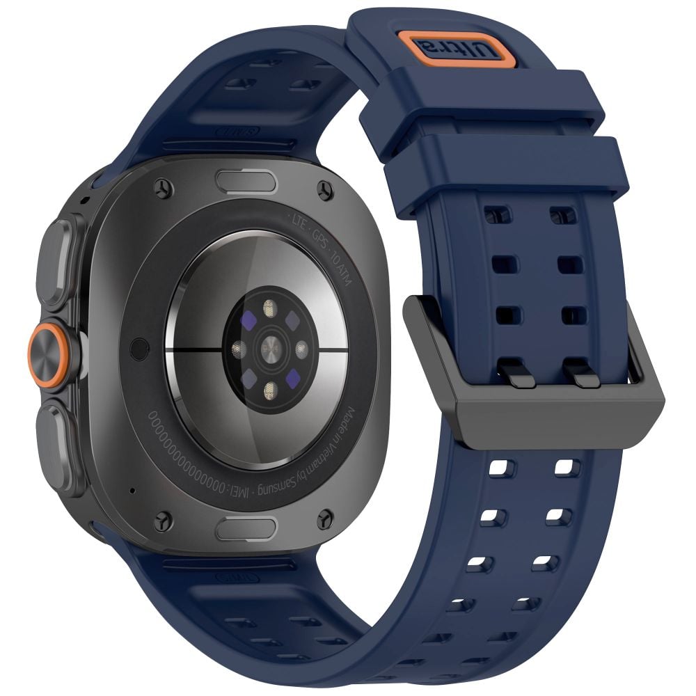Tech-Protect Silicone Air Samsung Galaxy Watch Ultra 1 / 2 2024-2026 (47 mm) Navy Blue - Image 2