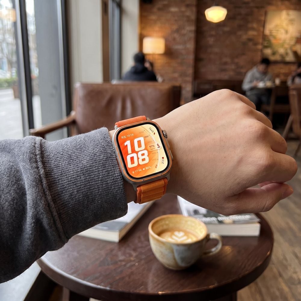 Tech-Protect Nylon Pro Huawei Watch FIT 3 / 4 / 4 Pro / 5 / 5 Pro πορτοκαλί - Image 3