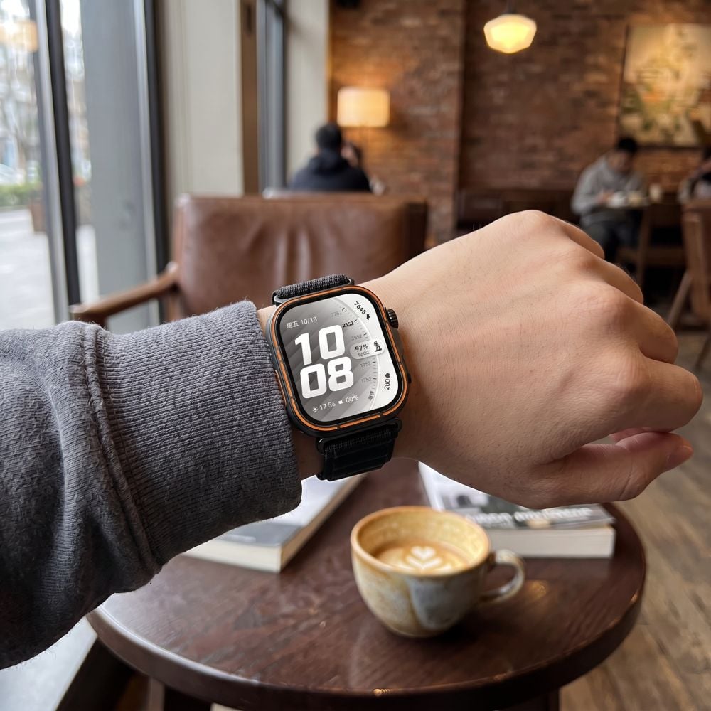 Tech-Protect Nylon Pro Huawei Watch FIT 3 / 4 / 4 Pro / 5 / 5 Pro Μαύρο - Image 3