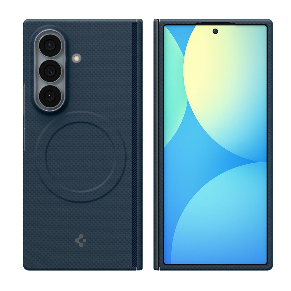 Spigen AirSkin Aramid MagSafe Galaxy Z Fold 8 Ultra Navy - Image 3