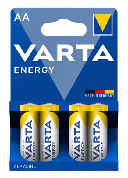 VARTA Μπαταρίες Αλκαλικές Energy AA/LR6 1.5V, 4 Τεμάχια