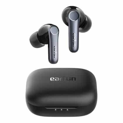 EarFun Air Pro 4 ασύρματα ακουστικά TWS σε μαύρο χρώμα